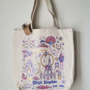 Walt Disney World Starbucks Been There 50th Anniversary Tote